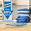 Vacuum Storage Bags 12 Jumbo, Space Saver Sealer Bags, Compression Bags for Clothes, Pillows, Comforters, Blankets, Bedding 🍁 All In One Marketplace Canada