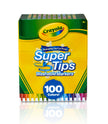 Crayola Super Tips Washable Markers, 100 Count, Bulk, Great for Kids 🍁 All In One Marketplace Canada