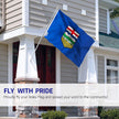 ANLEY Fly Breeze 3x5 Feet Alberta flag - Vivid Color and UV Fade Resistant - Canadian Province of Alberta Flag Polyester with Brass Grommets 3 X 5 Ft 🍁 All In One Marketplace Canada