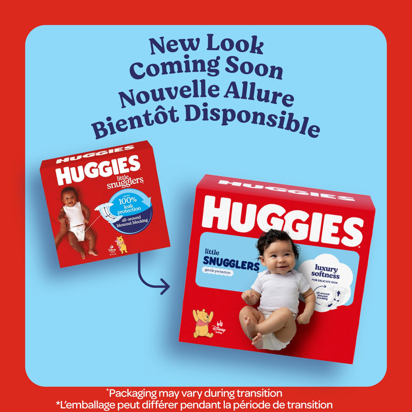 Huggies Newborn Diapers, Little Snugglers Newborn Diapers, Size 0 (up to 10 lbs), 144 Count 🍁 All In One Marketplace Canada