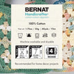 Bernat Softee Cotton Cotton Yarn - 3 Pack of 120g/4.25oz - Nylon - 3 DK (Light) - 254 Yards - Knitting/Crochet 🍁 All In One Marketplace Canada