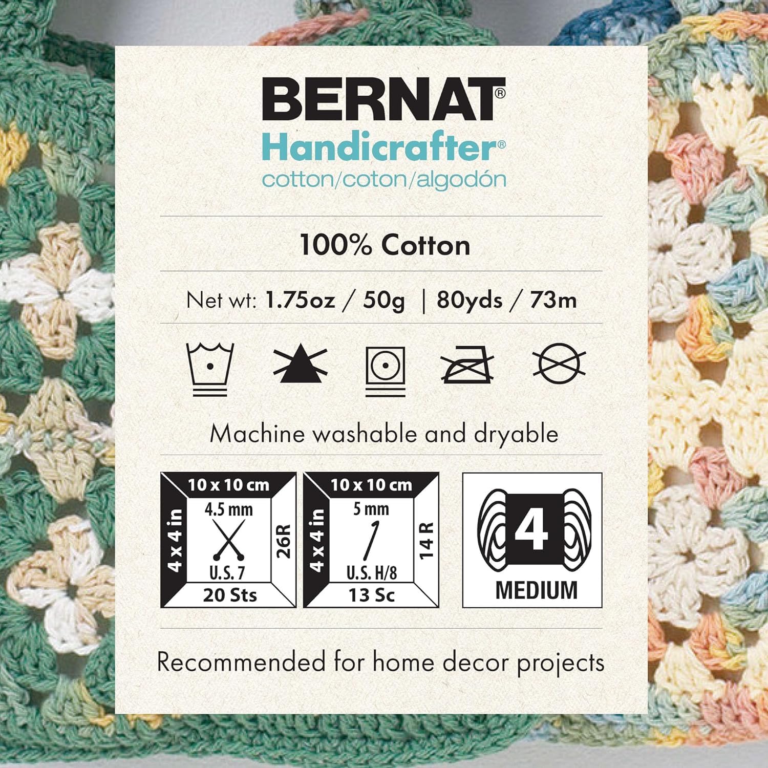 Bernat Softee Cotton Cotton Yarn - 3 Pack of 120g/4.25oz - Nylon - 3 DK (Light) - 254 Yards - Knitting/Crochet 🍁 All In One Marketplace Canada