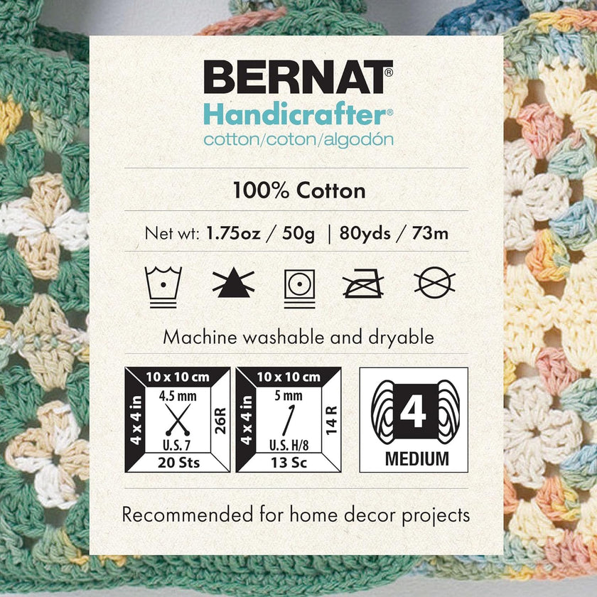 Bernat Softee Cotton Cotton Yarn - 3 Pack of 120g/4.25oz - Nylon - 3 DK (Light) - 254 Yards - Knitting/Crochet 🍁 All In One Marketplace Canada