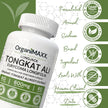 6X Strength Tongkat Ali 600 MG PER SINGLE CAPSULE 60,000 MG Equivalent 100:1 Extract Ratio Highest Potency, OrganiMAXX Longjack Eurycoma Longifolia Non-GMO Premium Tongkat Ali Supplement For Men. 🍁 All In One Marketplace Canada