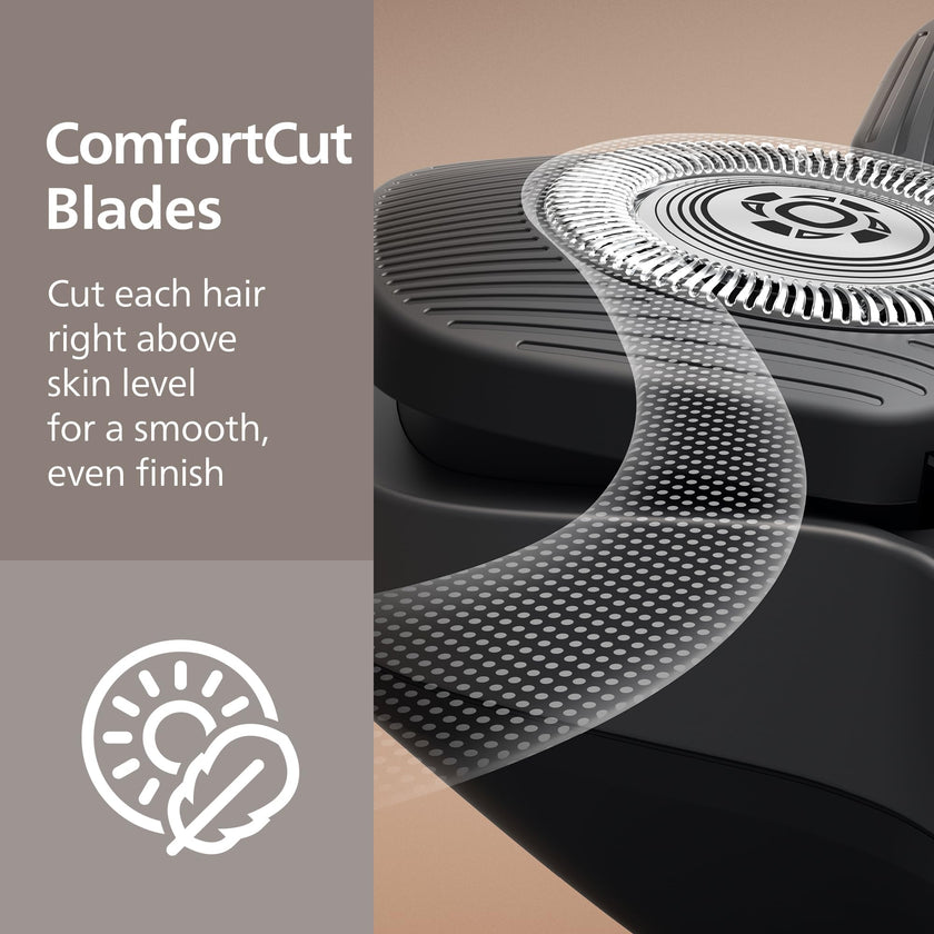 Philips Head Shaver Pro 7000 Series - Skull Shaver For Men and Women, 360° Flexing Head & ComfortCut Blades for Clean Shave, Gentle on Skin, Model HS7980/28 🍁 All In One Marketplace Canada
