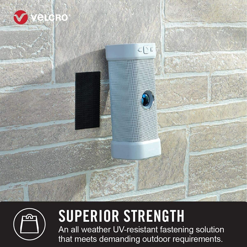 VELCRO Brand Extreme Outdoor Mounting Tape | 20Ft x 1 In, Holds 15 lbs | Strong Heavy Duty Stick on Adhesive | Mount on Brick, Concrete for Hanging, 30702 🍁 All In One Marketplace Canada
