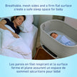Graco SmartSense Soothing Baby Bassinet & Rocker with Cry Detection Technology, Includes 100% Organic Cotton Sheet, Luna 🍁 All In One Marketplace Canada