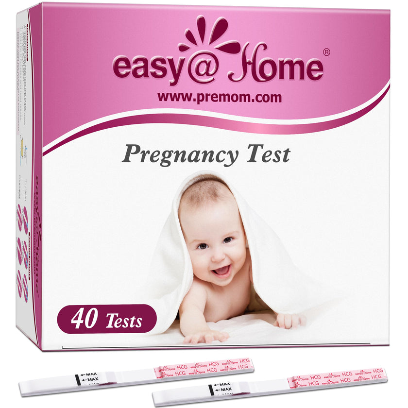 Easy@Home Pregnancy Tests 40 Pack: Easy to Use & Early Detection at Home Pregnancy Strips - Fertility Tests 🍁 All In One Marketplace Canada