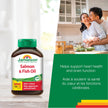 Jamieson Salmon and Fish Oil 1,000 mg Softgels, Bonus Size, Supports Heart and Brain Health. With Wild Salmon, EPA and DHA, Non-GMO, Gluten-Free, 200 Count, Proudly Canadian 🍁 All In One Marketplace Canada