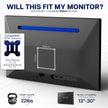 VIVO Dual Monitor Desk Mount, Holds 2 Computer Screens up to 30 inches and 22lbs Each, Heavy Duty Fully Adjustable Steel Stand with C-Clamp and Grommet, Black, STAND-V002 🍁 All In One Marketplace Canada