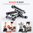 Sunny Health & Fitness Mini Stepper for Exercise, Low-Impact Stair Step Cardio Equipment with Resistance Bands, Digital Monitor - NO. 012-S 🍁 All In One Marketplace Canada