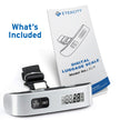 Etekcity Digital Hanging Luggage Scale, Portable Handheld, Suitcase Scale with Rubber Paint, Temperature Sensor, 110 Pounds 🍁 All In One Marketplace Canada
