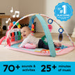 Baby Einstein Ocean Explorers 4-in-1 Kickin’ Tunes Jellyfish Jamboree Music & Language Discovery Gym, Pink, Ages 0 Months and Up 🍁 All In One Marketplace Canada