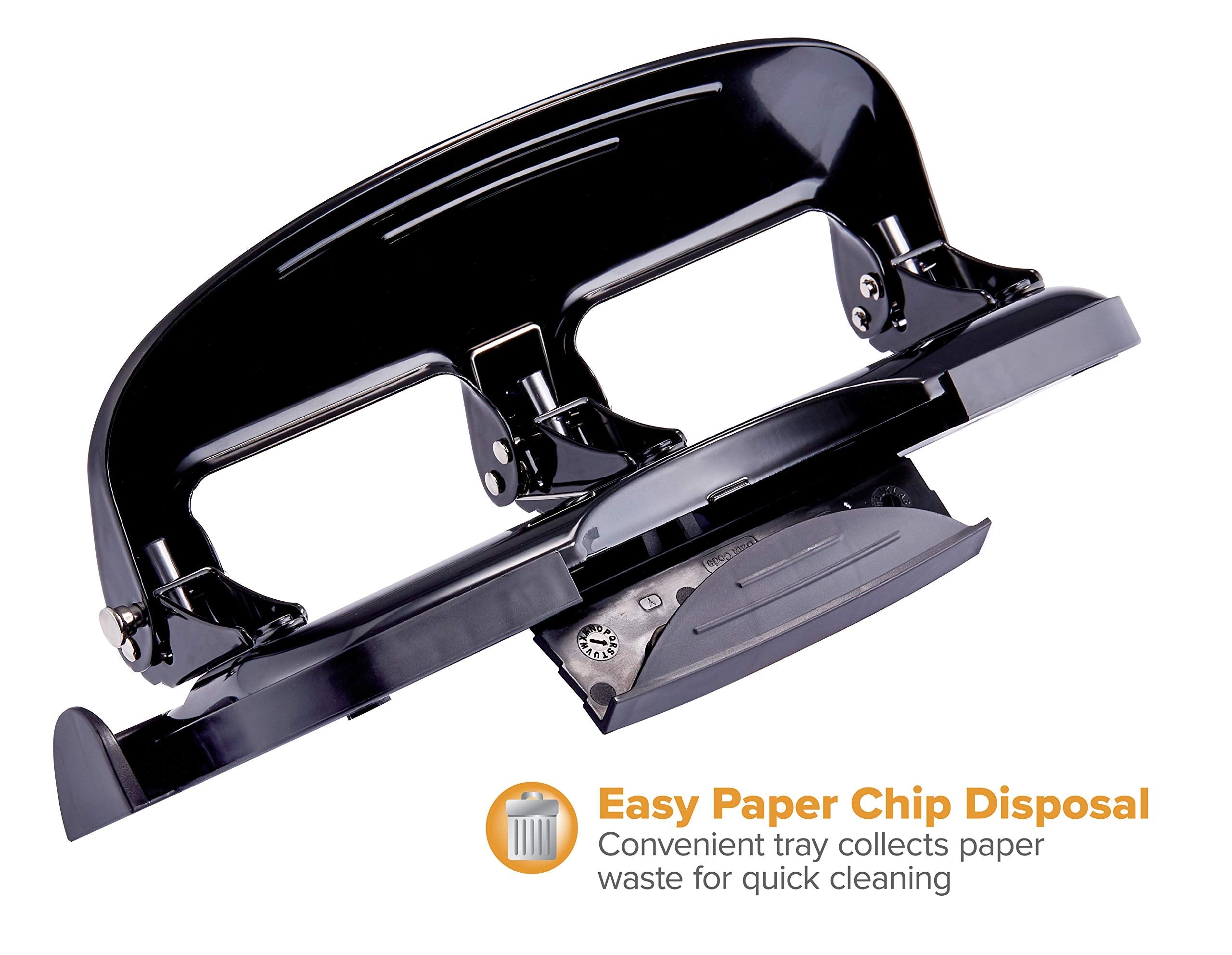 Bostitch Office EZ Squeeze 20 Sheet Standard 3 Hole Punch, Metal Construction, Silver/Black (HP20) 🍁 All In One Marketplace Canada