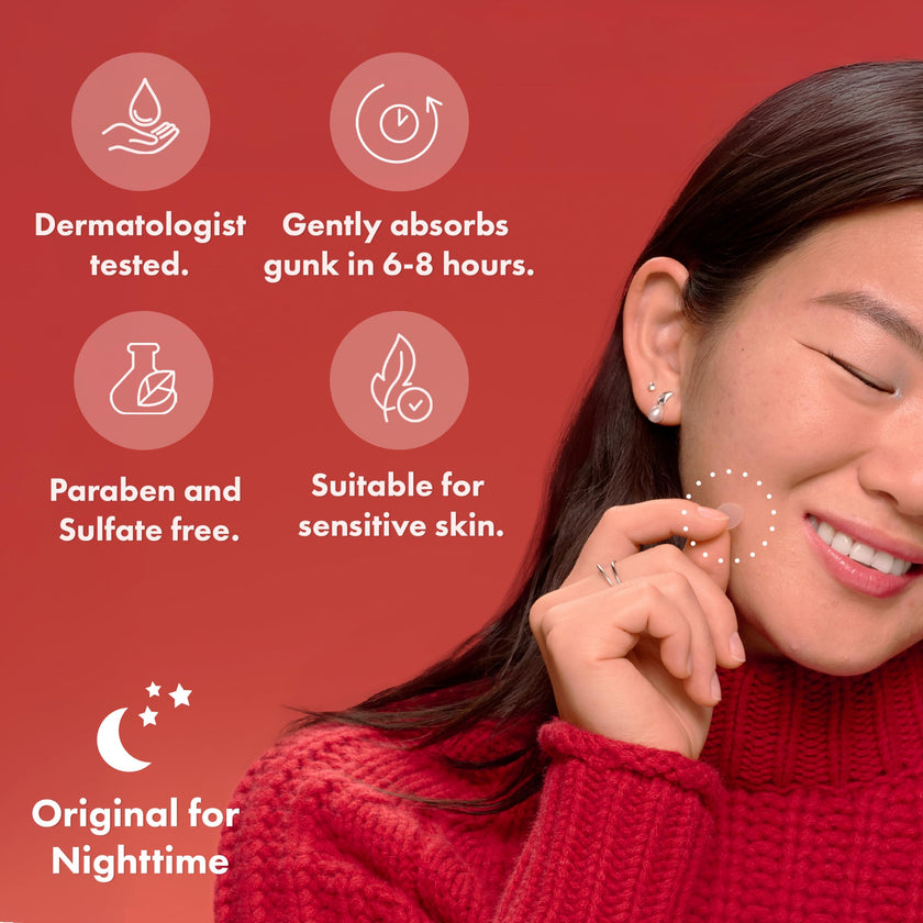 Hero Cosmetics Mighty Patch Original – Hydrocolloid Patch for Pimples, Overnight Acne Blemish & Zit Stickers for Sensitive Skin, (72 Count) 🍁 All In One Marketplace Canada