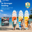 Overmont Inflatable Paddle Board 10'7