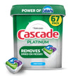 Cascade Platinum Dishwasher Detergent Pods, Dish Detergent Soap, Fresh Scent, 67 Count 🍁 All In One Marketplace Canada