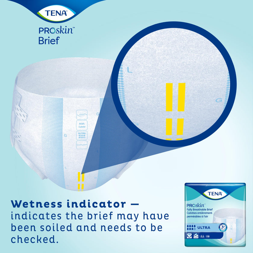 TENA Proskin Ultra Absorbency Incontinence Briefs, Unisex, Medium, 40 ct 🍁 All In One Marketplace Canada