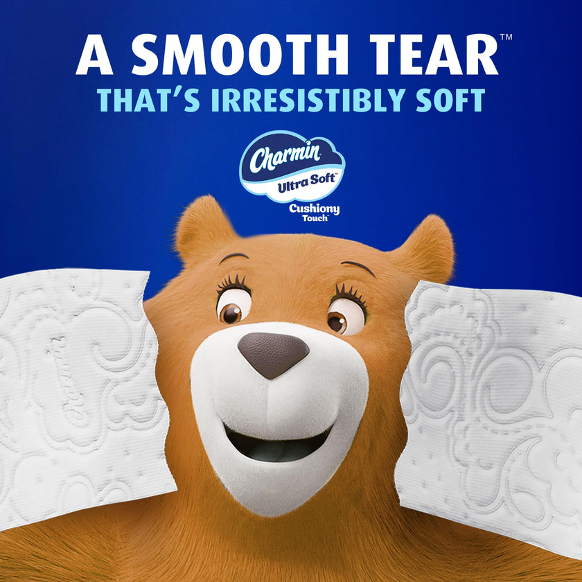 Charmin Toilet Paper Ultra Soft Cushiony Touch, 12 Family Mega XL Rolls = 84 Regular Rolls 🍁 All In One Marketplace Canada