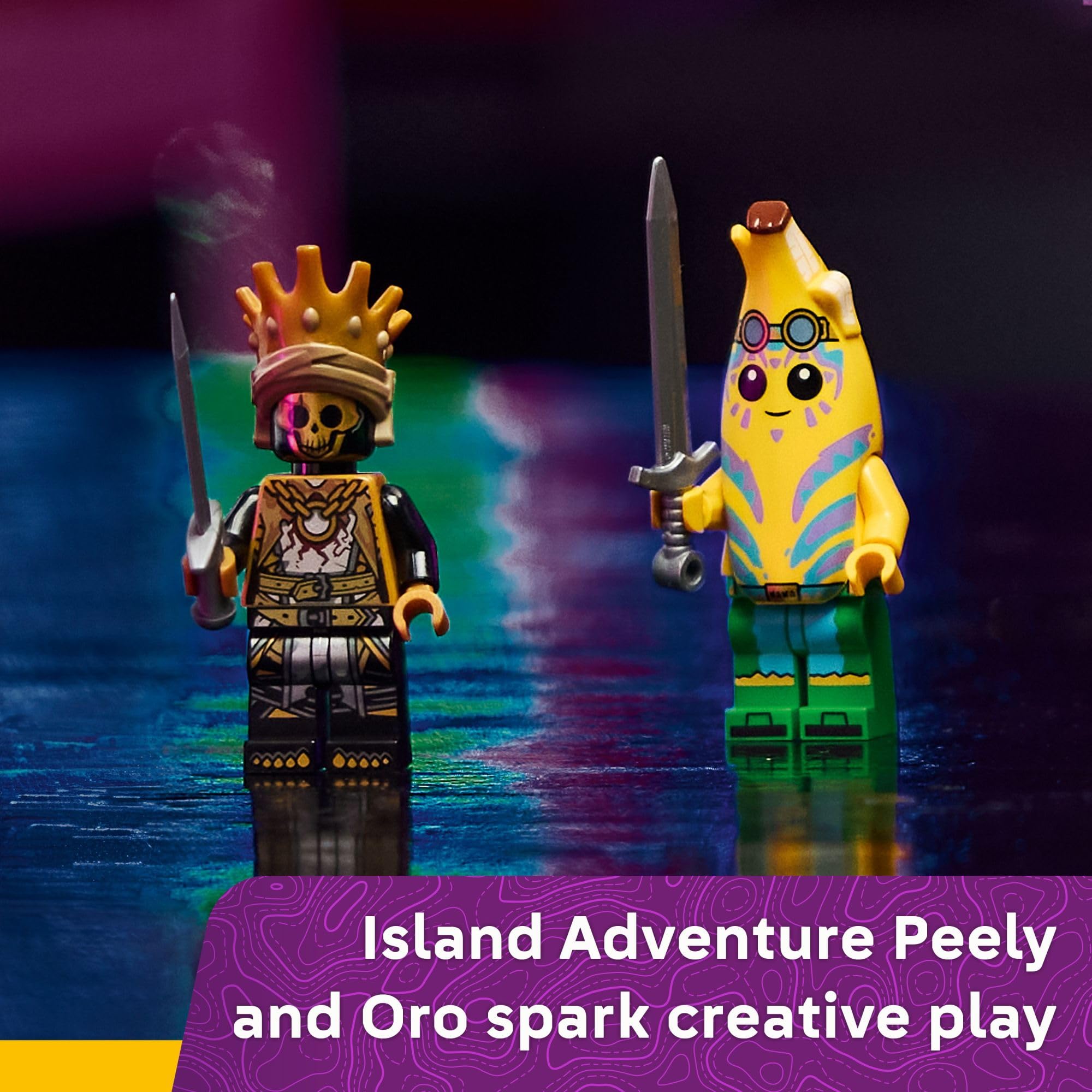 LEGO Fortnite Klombo Kids Toy - Fortnite Action Figure with Peely and Oro Minifigures - Pretend Play and Building Toy for Girls and Boys 10+ - Gift Idea for Birthdays and Gaming Fans - 77077 🍁 All In One Marketplace Canada