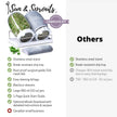 Sun & Sprouts The Original Complete Sprouting Kit - 2 Large Wide-Mouth Mason Jars, Premium Screen lids, Blackout Sleeves, Tray, Sprouter Stand - for Growing Broccoli, Mung Bean, Alfalfa from Seed 🍁 All In One Marketplace Canada