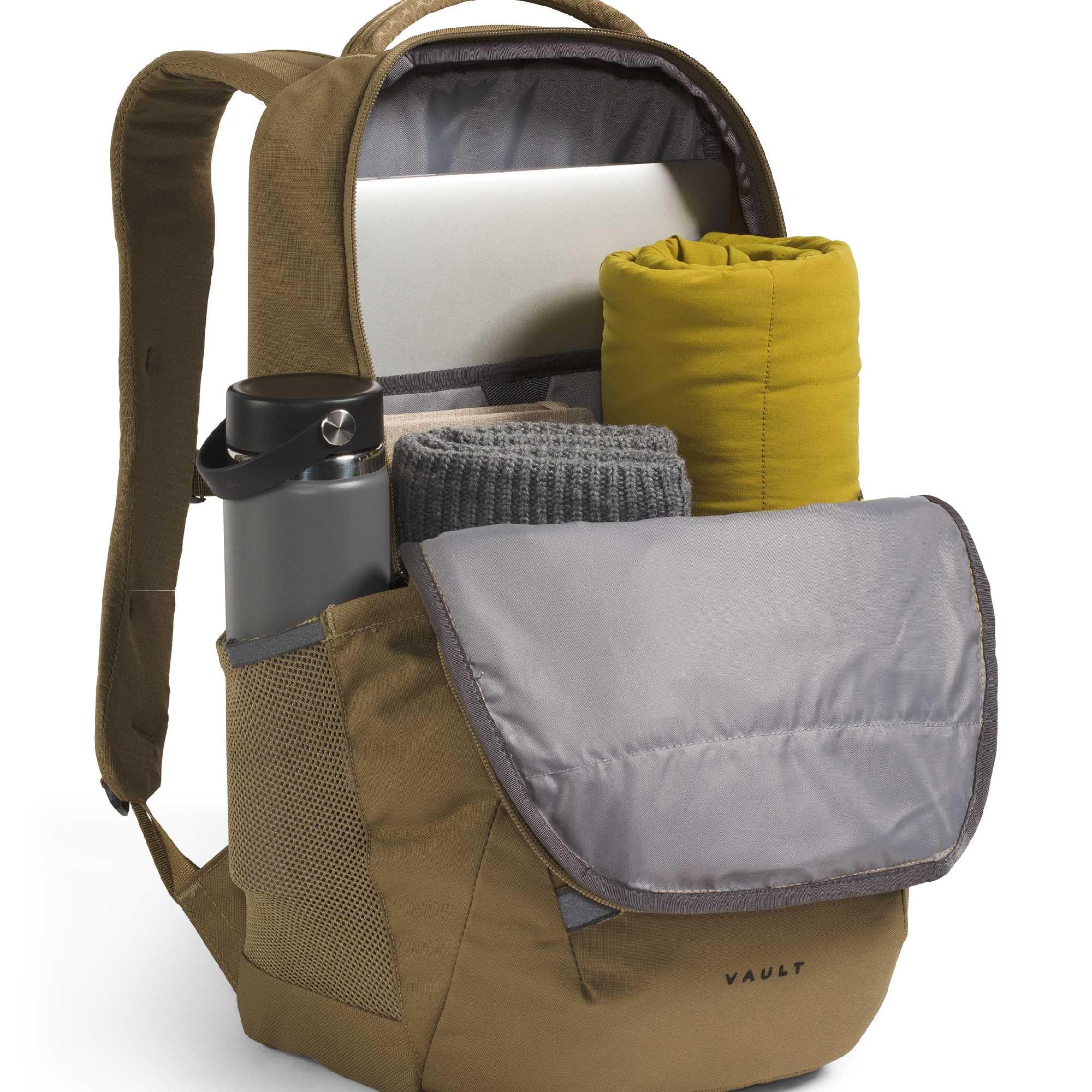 THE NORTH FACE Vault Everyday Laptop Backpack - Commuter Travel Bag, Water-Repellent Finish, Spacious Compartment, Cedar, One Size 🍁 All In One Marketplace Canada