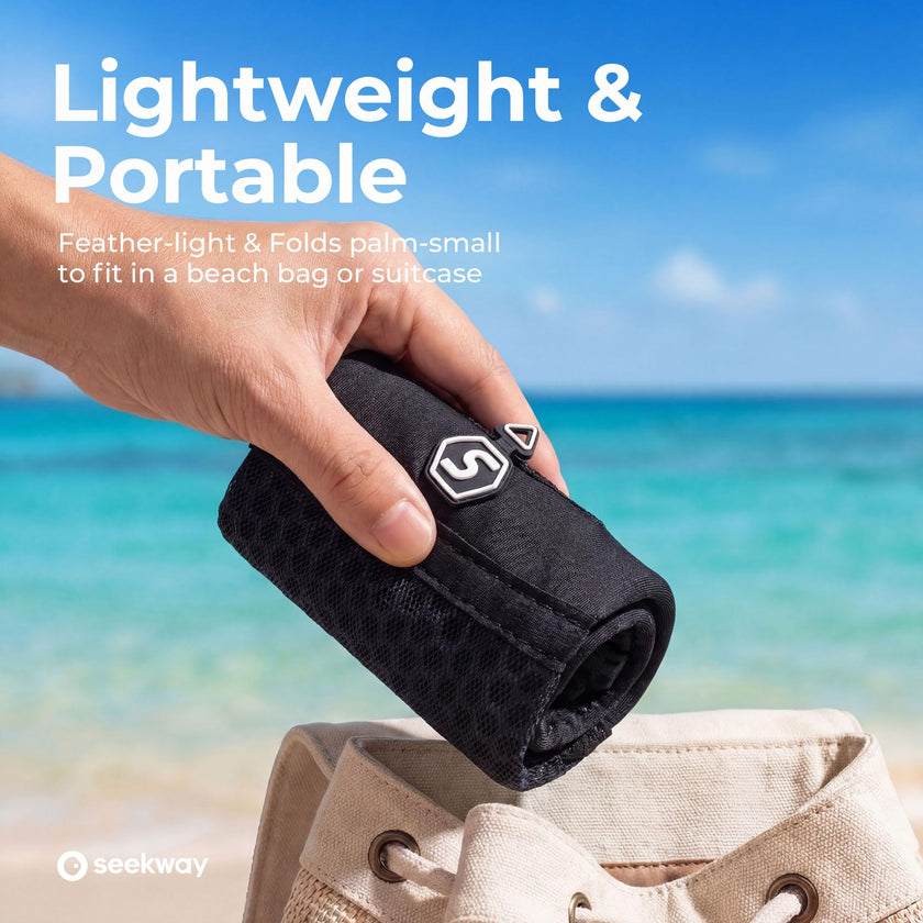 SEEKWAY Water Shoes Women Men Quick-Dry Beach Aqua Socks Barefoot Non Slip Swim Pool Outdoor Surf River Lake Yoga SK001 Black Size 10-11 W/9-10 M 🍁 All In One Marketplace Canada