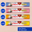 INABA Churu for Senior 10+, Creamy Lickable Cat Treats with Taurine, Vitamin E & C, 14 Grams Each, 40 Tubes, Tuna & Chicken Variety 🍁 All In One Marketplace Canada