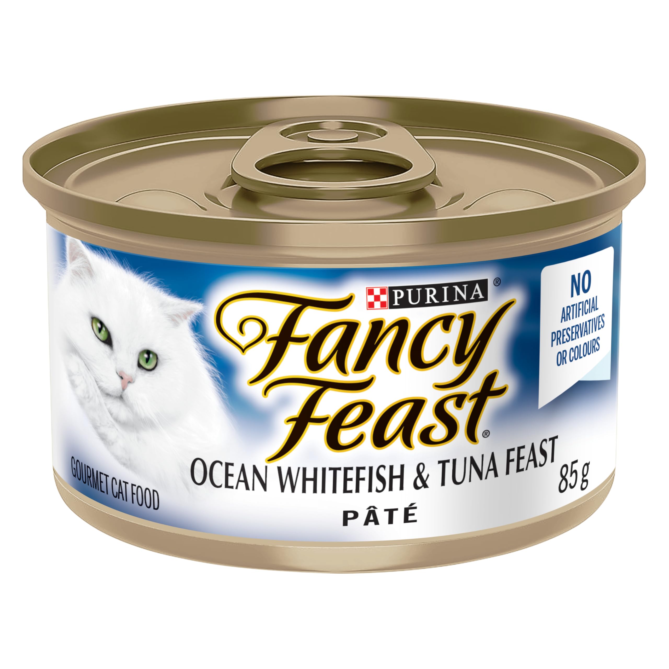Fancy Feast Pâté Wet Cat Food, Ocean Whitefish & Tuna Feast 85g (24 Pack) 🍁 All In One Marketplace Canada