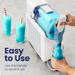 Iceman by Chefman Slush-Ease 68oz Slushie Machine, 48oz Liquid Capacity Frozen Drink Maker & Slushy Machine with 5 Presets and LED Display, Perfect for Frozen Margaritas, Frappes, Smoothies & Shakes 🍁 All In One Marketplace Canada