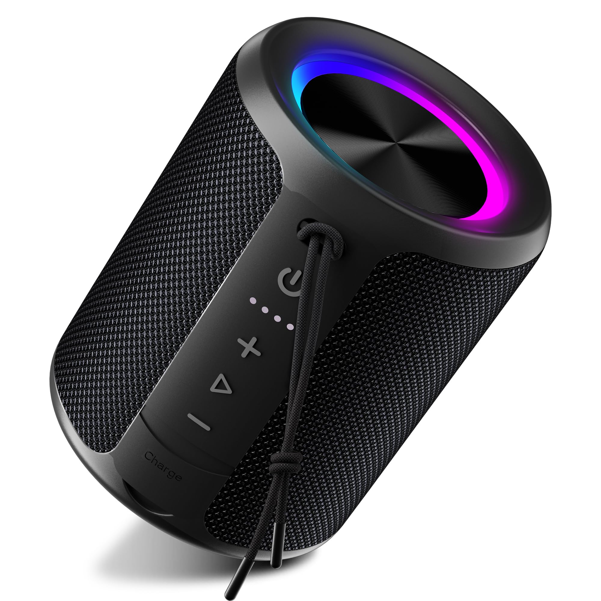 DUDGSIS Portable Bluetooth Speaker Wireless, IPX7 Waterproof Dustproof Mini Speakers, 20W Loud Bass Stereo, 15H Playtime, BT5.3 & TWS, RGB Light, for Outdoor/Shower/Home/Party, Stocking Stuffers 🍁 All In One Marketplace Canada