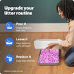 PetSafe ScoopFree Lavender Non-Clumping Crystal Cat Litter, Lightly Scented Litter – Superior Odor Control – Low Tracking for Less Mess – Lasts Up to 1 Month, 8.6 Lbs Total (2 Pack of 4.3 Lb Bags) 🍁 All In One Marketplace Canada