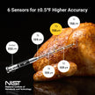 ThermoMaven Wireless Meat Thermometer, 10X Enhanced Signal and Stability with Sub-1G, Standalone Base with Display & Control, Certified Accuracy ±0.5°F, WiFi Unlimited Range for BBQ, Oven,Smoker,Grill 🍁 All In One Marketplace Canada