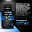 Nutratology Magnesium Complex - Glycinate, Malate, L-Threonate & Taurate With Vitamin B6 + Bioperine For Enhanced Absorption - Helps Support Healthy Bones, Muscles, Teeth & Heart - 100MG Elemental Magnesium Per Capsule - 120 Count