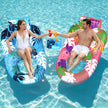 SEETOHOME 2 Pack Pool Floaties for Adults, Heavy Duty Inflatable Pool Lounger Floating Adult with Detachable Cup Holders & Backrest, Adult Pool Float Lounger for Beaches, Lakes, Rivers, Parties 🍁 All In One Marketplace Canada