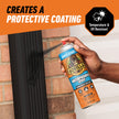 Gorilla Waterproof Patch & Seal Spray, Flexible Rubberized Coating, Seals Out Water Air & Moisture, Stops & Prevents Leaks, Black, 16oz/453g, (Pack of 1) 🍁 All In One Marketplace Canada