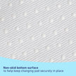Graco Premium Contoured Changing Pad – GREENGUARD Gold Certified, Water-Resistant, Ultra-Soft Buckle Cover, Contoured Baby Changing Pad, Fits Most Standard-Size Changing Toppers, Non-Skid Bottom 🍁 All In One Marketplace Canada
