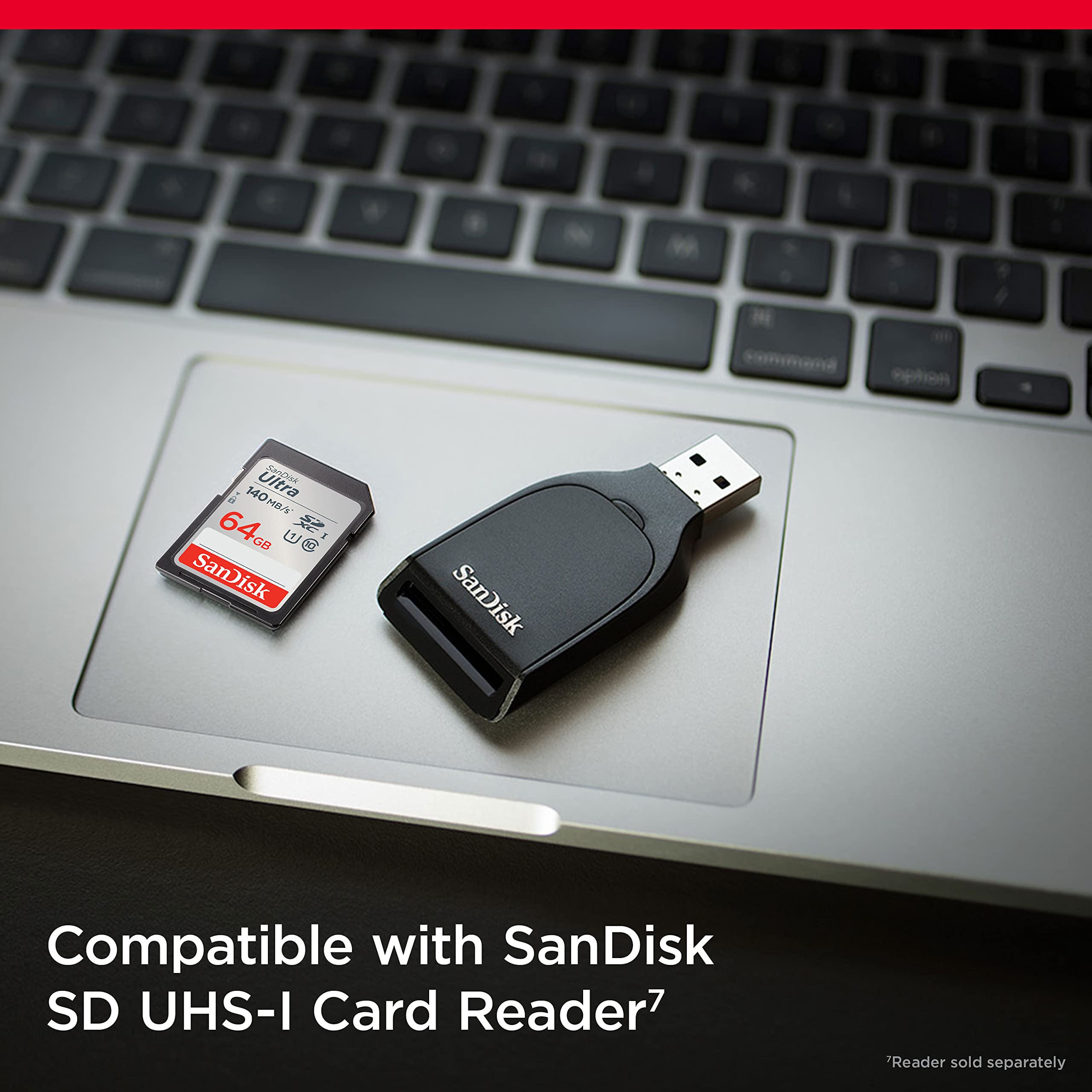 SanDisk 64GB Ultra SDXC UHS-I Memory Card - Up to 140MB/s, C10, U1, Full HD, SD Card - SDSDUNB-064G-GN6IN 🍁 All In One Marketplace Canada