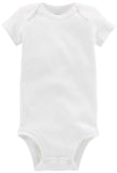 Simple Joys by Carter's Baby 8-Pack Short-Sleeve Bodysuit, White, 3-6 Months 🍁 All In One Marketplace Canada