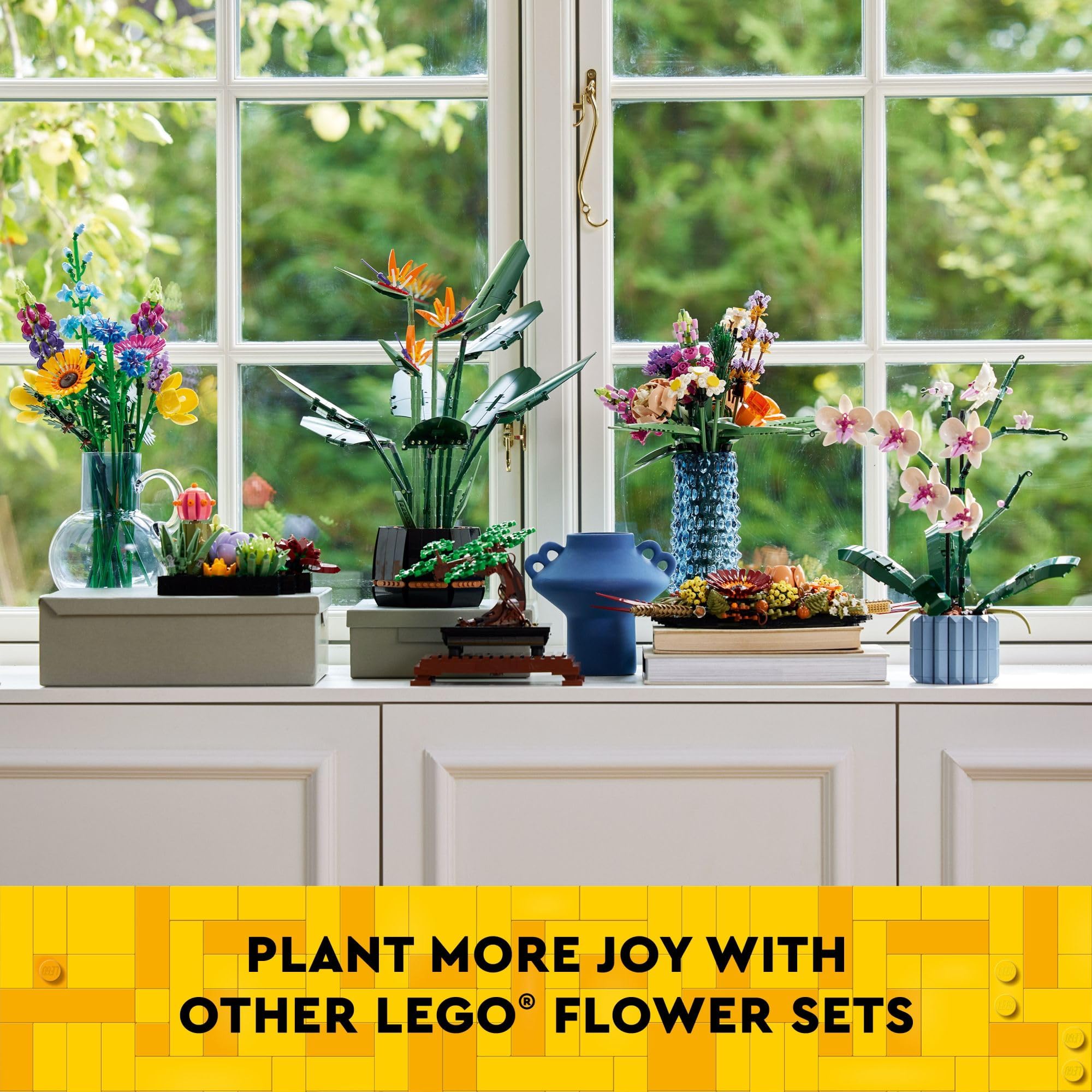 LEGO Cherry Blossom Building Toy for Kids, Girls & Boys, Ages 8+ - Artificial Cherry Blossom Decor for Home & Display - Creative Gift Idea for Plant & Flower Lovers - 40725 🍁 All In One Marketplace Canada