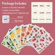 Eulnars Swedish Dish Cloth, 8-Pack Reusable Paper Towels, Swedish Dish Cloth with 3 Clips, 9 Classified Labels, Quick Drying Washable Dish Cloths, Super Absorbent Kitchen Towels, Odorless 🍁 All In One Marketplace Canada