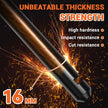 Sportneer Bike Lock: 17mm Heavy Duty Anti-Theft Bike U Lock with 12mm x 1.5m Steel Cable, High-Security Bicycle Lock with 2 Keys & Mounting Bracket for Mountain, Road, Folding & Electric Bikes 🍁 All In One Marketplace Canada