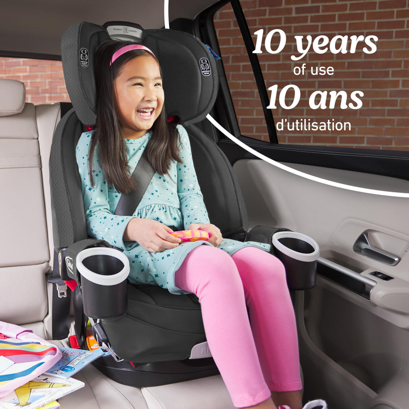 Graco 4Ever All-in-One Convertible Car Seat, 4-in-1 Baby to Big Kid Car Seat from 1.8-54 kg (4-120 lb), ProtectPlus Engineered, Chelsea 🍁 All In One Marketplace Canada