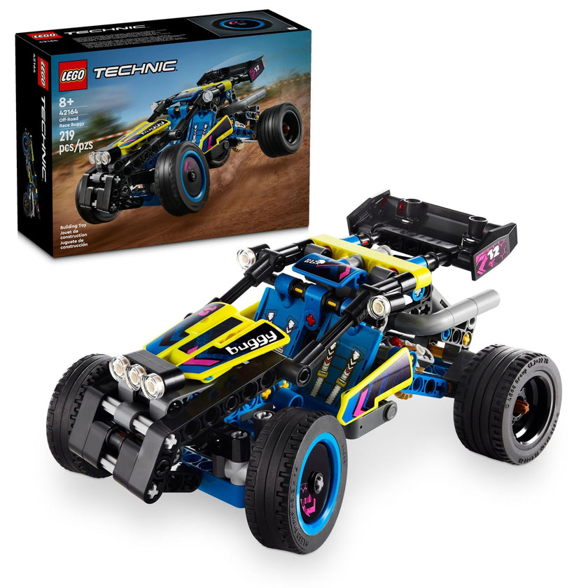 LEGO Technic Off-Road Race Buggy Buildable Car Toy, Cool Toy for 8 Year Old Boys, Girls and Kids who Love Rally Contests, Race Car Toy Featuring Moving 4-Cylinder Engine and Working Suspension, 42164 🍁 All In One Marketplace Canada