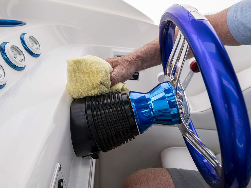 Meguiar's M5716 Marine/RV Vinyl & Rubber Cleaner & Protectant, Boat Vinyl Cleaner & Protectant, Revitalize Plastic and Rubber with an Easy-to-Use Non-Greasy Formula, 16 Oz Spray Bottle 🍁 All In One Marketplace Canada