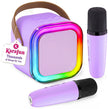 IROO Mini Karaoke Machine for Kids, 2026 TOP Kids Toys Birthday Gifts Ideas for Girls Boys Ages 3-12+ Years Old, Portable Bluetooth Speaker with 2 Wireless Mics, Noisemaker Toys for Party(Purple) 🍁 All In One Marketplace Canada