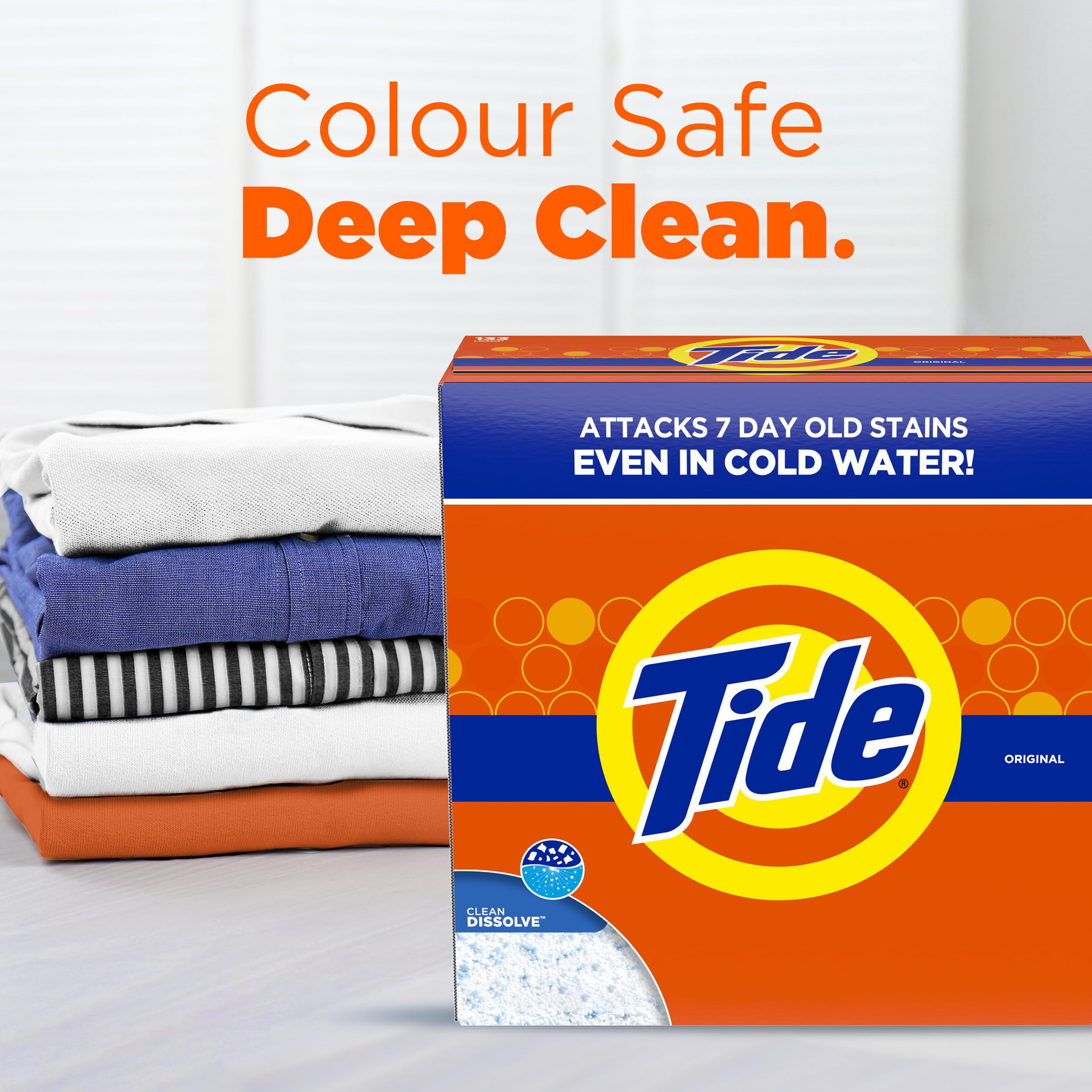 Tide Powder Laundry Detergent, Original Scent, 44 Loads, 1.4 kg 🍁 All In One Marketplace Canada