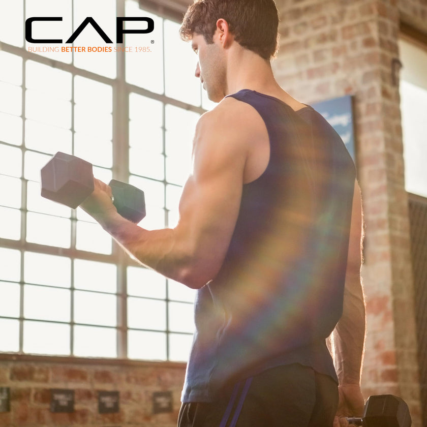 CAP Barbell 25 LB Coated Hex Dumbbell Weight Pair with Padded Grip 🍁 All In One Marketplace Canada
