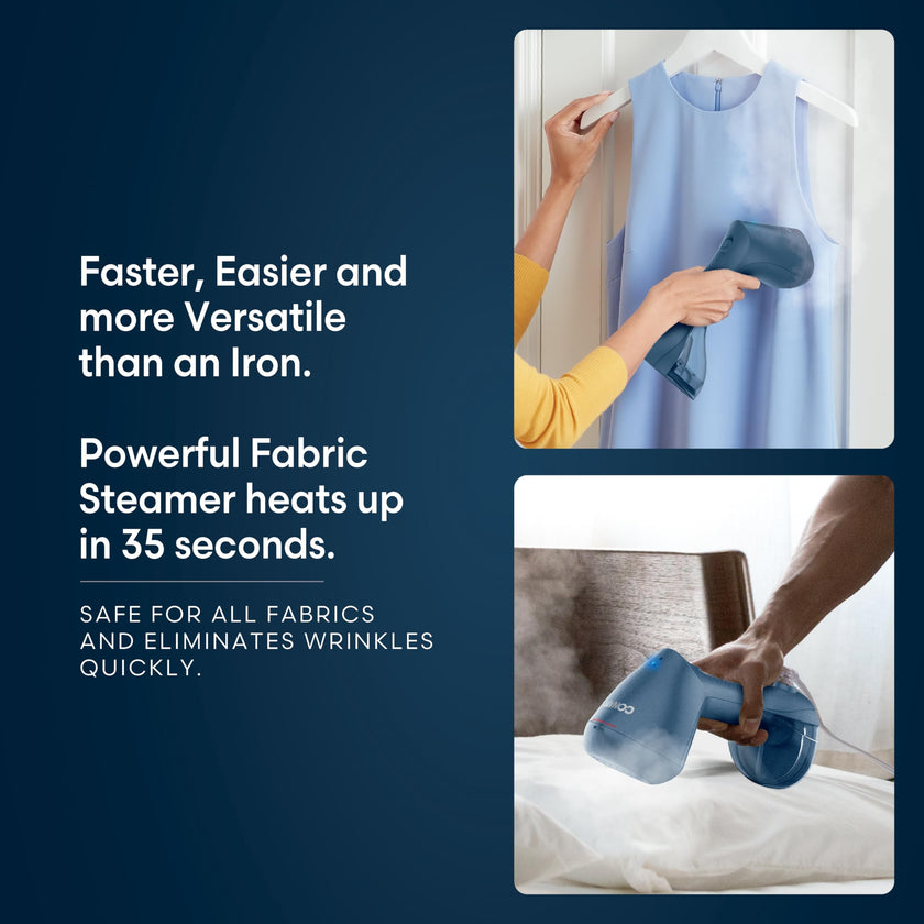 Conair Handheld Fabric Steamer for Clothes, Portable Handheld Design, 1200 watts, Strong Penetrating Steam, 35-second heat-up 🍁 All In One Marketplace Canada