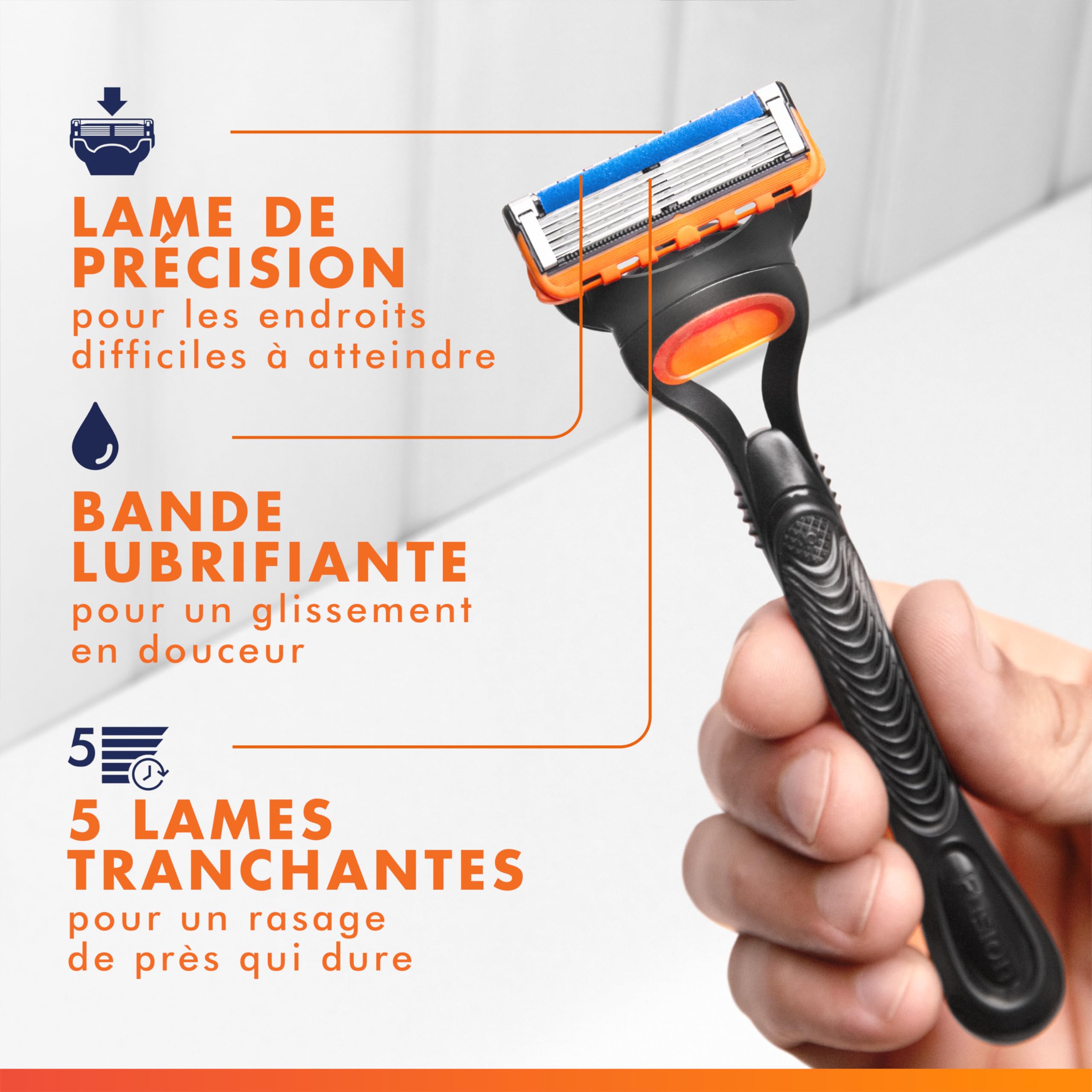 Gillette Fusion5 Razor Blades for Men, 4 Razor Blade Refills 🍁 All In One Marketplace Canada